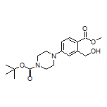 4-(4-Boc-1-哌嗪基)-2-(羥甲基)苯甲酸甲酯