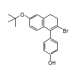 4-[2-溴-6-(叔丁氧基)-3,4-二氫-1-萘基]苯酚