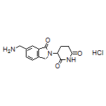3-[6-(氨甲基)-1-氧代-2-異吲哚啉基]哌啶-2,6-二酮鹽酸鹽