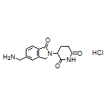 3-[5-(氨甲基)-1-氧代-2-異吲哚啉基]哌啶-2,6-二酮鹽酸鹽