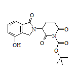 1-Boc-3-(4-羥基-1-氧代-2-異吲哚啉基)哌啶-2,6-二酮