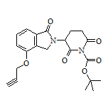 1-Boc-3-[1-氧代-4-(2-丙炔基氧基)-2-異吲哚啉基]哌啶-2,6-二酮