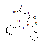 (2S,3S,4R,5R)-3,4-雙(苯甲酰基氧基)-5-甲氧基四氫呋喃-2-甲酸