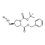 (2S,4R)-4-疊氮基-1-Boc-2-Cbz-吡咯烷