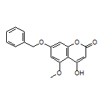 7-(芐氧基)-4-羥基-5-甲氧基香豆素