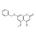 7-(芐氧基)-4-氯-5-甲氧基香豆素