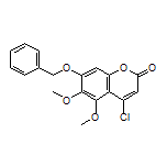 7-(芐氧基)-4-氯-5,6-二甲氧基香豆素