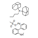 二(1-金剛烷基)(丁基)膦[2'-(甲氨基)-2-聯(lián)苯基][(甲砜基)氧基]鈀(II)