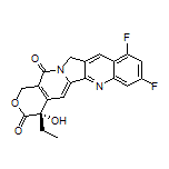 (S)-4-乙基-8,10-二氟-4-羥基-1H-吡喃并[3’,4’:6,7]吲嗪并[1,2-b]喹啉-3,14(4H,12H)-二酮