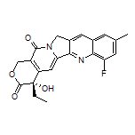 (S)-4-乙基-7-氟-4-羥基-9-甲基-1H-吡喃并[3’,4’:6,7]吲嗪并[1,2-b]喹啉-3,14(4H,12H)-二酮