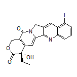 (S)-4-乙基-4-羥基-10-碘-1H-吡喃并[3’,4’:6,7]吲嗪并[1,2-b]喹啉-3,14(4H,12H)-二酮