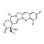 (S)-4-乙基-7,9-二氟-4-羥基-1H-吡喃并[3’,4’:6,7]吲嗪并[1,2-b]喹啉-3,14(4H,12H)-二酮