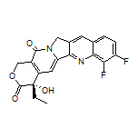 (S)-4-乙基-7,8-二氟-4-羥基-1H-吡喃并[3’,4’:6,7]吲嗪并[1,2-b]喹啉-3,14(4H,12H)-二酮