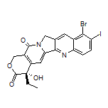 (S)-10-溴-4-乙基-4-羥基-9-碘-1H-吡喃并[3’,4’:6,7]吲嗪并[1,2-b]喹啉-3,14(4H,12H)-二酮