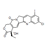 (S)-8-氯-4-乙基-4-羥基-10-碘-1H-吡喃并[3’,4’:6,7]吲嗪并[1,2-b]喹啉-3,14(4H,12H)-二酮