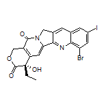 (S)-7-溴-4-乙基-4-羥基-9-碘-1H-吡喃并[3’,4’:6,7]吲嗪并[1,2-b]喹啉-3,14(4H,12H)-二酮