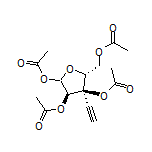 (3R,4R,5R)-三乙酸[5-(乙酰氧基甲基)-4-乙炔基四氫呋喃-2,3,4-三基]酯