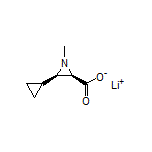 (2R,3R)-3-環(huán)丙基-1-甲基氮雜環(huán)丙烷-2-甲酸鋰