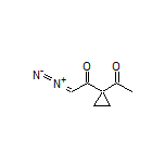 1-(1-乙酰基環(huán)丙基)-2-重氮基乙酮