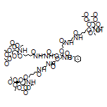 乙酸[6-[4-[N-[3-[3-[3-[2-[N-[3-[5-[(5R,2R,3R,4R,6R)-3-(乙?；被?-4,5-二乙酰基氧基-6-(乙?；趸谆?(2H-3,4,5,6-四氫吡喃-2-基氧基)]戊?；被鵠丙基]氨基甲?；鵠乙氧基]-2-[[2-[N-[3-[5-[(5R,2R,3R,4R,6R)-3-(乙?；被?-4,5-二乙酰基氧基-6-(乙?；趸谆?(2H-3,4,5,6-四氫吡喃-2-基氧基)]戊?；被鵠丙基]氨基甲酰基]乙氧基]甲基]-2-(Cbz-氨基)丙氧基]丙?；被鵠丙基]氨基甲?；鵠丁氧基](3R,2R,4R,5R,6R)-5-(乙酰基氨基)-4-乙?；趸?2-(乙?；趸谆?-2H-3,4,5,6-四氫吡喃-3-基]酯