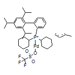 Pd(巴豆基)(XPhos)OTf