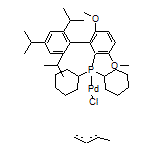 [(1,2,3-η)-2-丁烯-1-基]氯[二環(huán)己基[3,6-二甲氧基-2′,4′,6′-三(1-甲基乙基)[1,1′-聯(lián)苯]-2-基]膦-κP]鈀