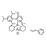 氯[二環(huán)己基[3,6-二甲氧基-2′,4′,6′-三(1-甲基乙基)[1,1′-聯(lián)苯]-2-基]膦-κP][(1,2,3-η)-1-苯基-2-丙烯-1-基]鈀