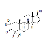 5α-二氫睪酮-2,2,4,4-d4