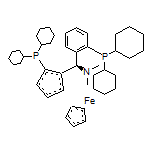 (1Rp)-[(2R)-2-二環(huán)己基膦基二茂鐵基](N,N-二甲基氨基)(2-二環(huán)己基膦基苯基)甲烷