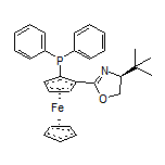 (2Sp)-1-[(4S)-4-叔丁基-4,5-二氫-2-噁唑基]-2-(二苯基膦)二茂鐵