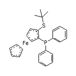 (1Rp)-1-[(叔丁基)硫基]-2-(二苯基膦基)二茂鐵