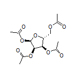 (2R,3R,4R,5R)-三乙酸[5-(乙酰氧基甲基)四氫呋喃-2,3,4-三基酯