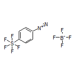 4-(五氟硫烷基)苯基重氮鎓四氟硼酸鹽