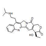 (R)-4-乙基-4-羥基-11-[2-(異丙基氨基)乙基]-1H-吡喃并[3’,4’:6,7]吲嗪并[1,2-b]喹啉-3,14(4H,12H)-二酮